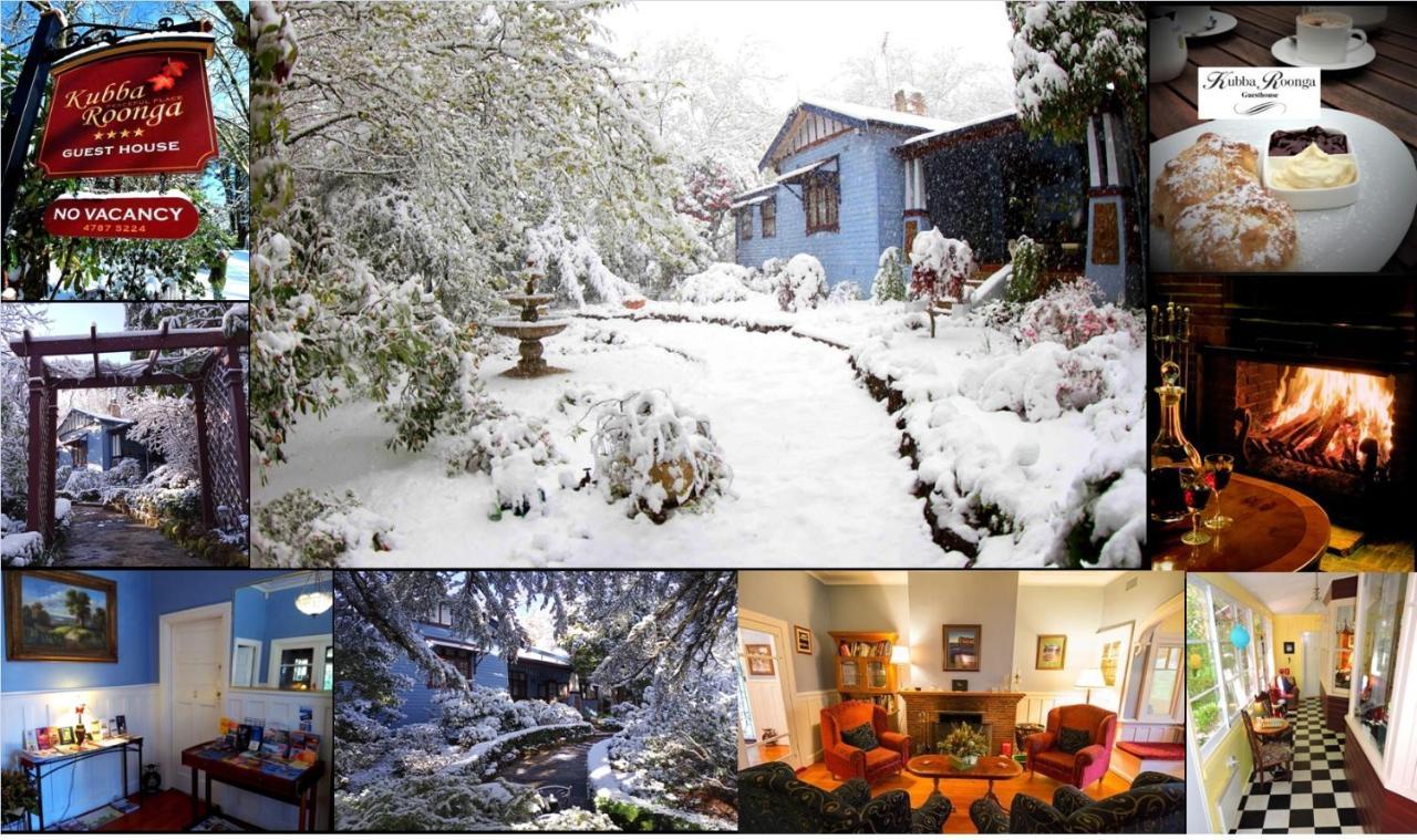 Kubba Roonga Guesthouse - Boutique Luxury Spa Retreat & Gardens - Blue Mountains Blackheath Eksteriør bilde