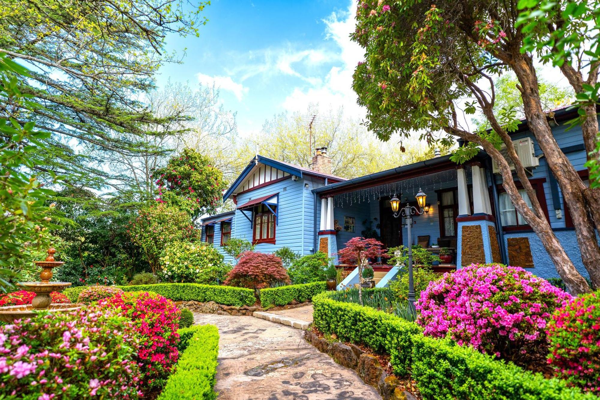 Kubba Roonga Guesthouse - Boutique Luxury Spa Retreat & Gardens - Blue Mountains Blackheath Eksteriør bilde