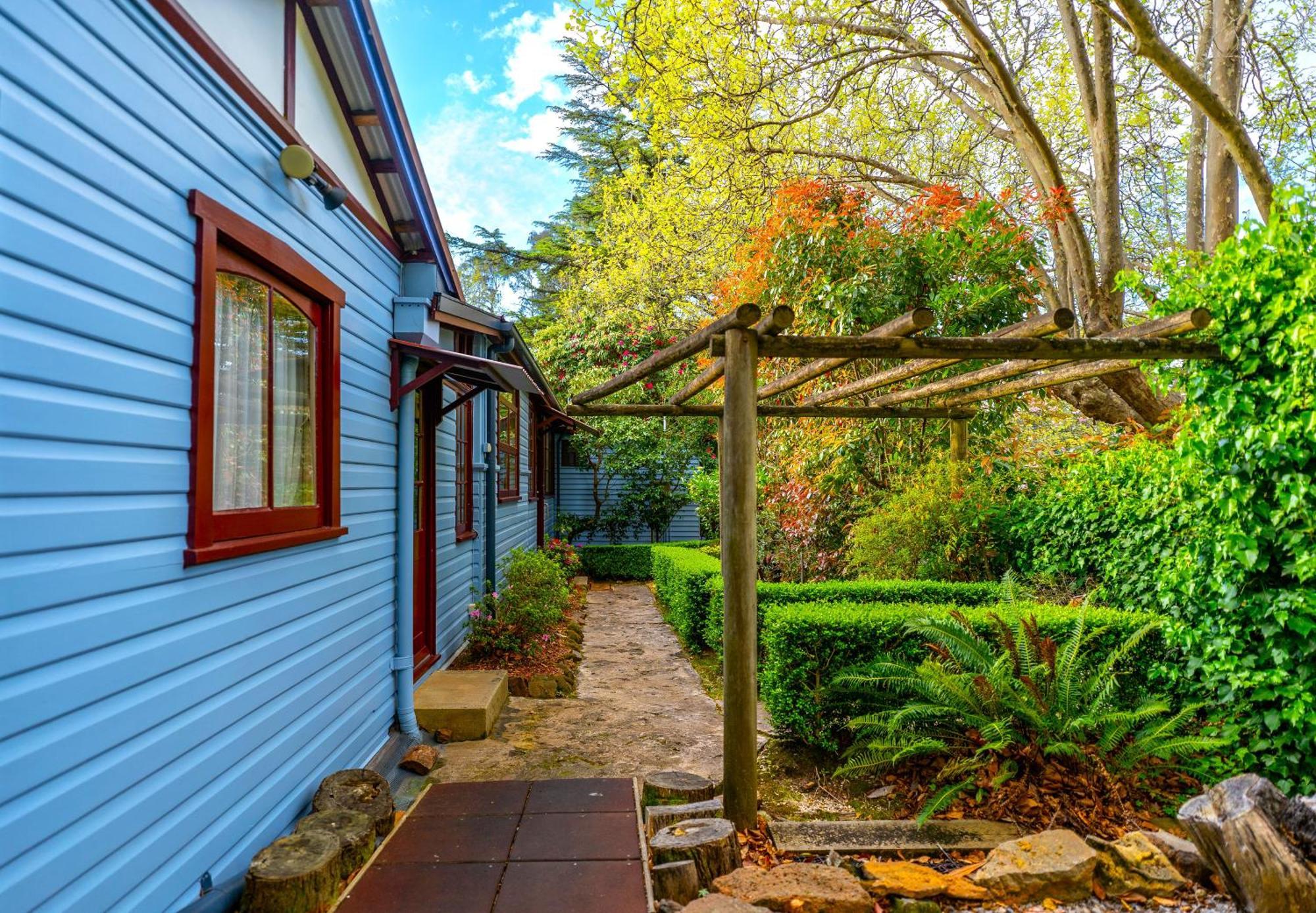 Kubba Roonga Guesthouse - Boutique Luxury Spa Retreat & Gardens - Blue Mountains Blackheath Eksteriør bilde