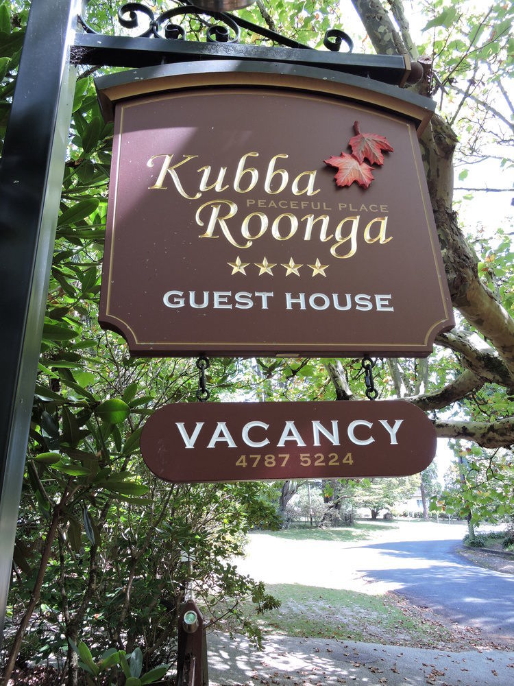 Kubba Roonga Guesthouse - Boutique Luxury Spa Retreat & Gardens - Blue Mountains Blackheath Eksteriør bilde